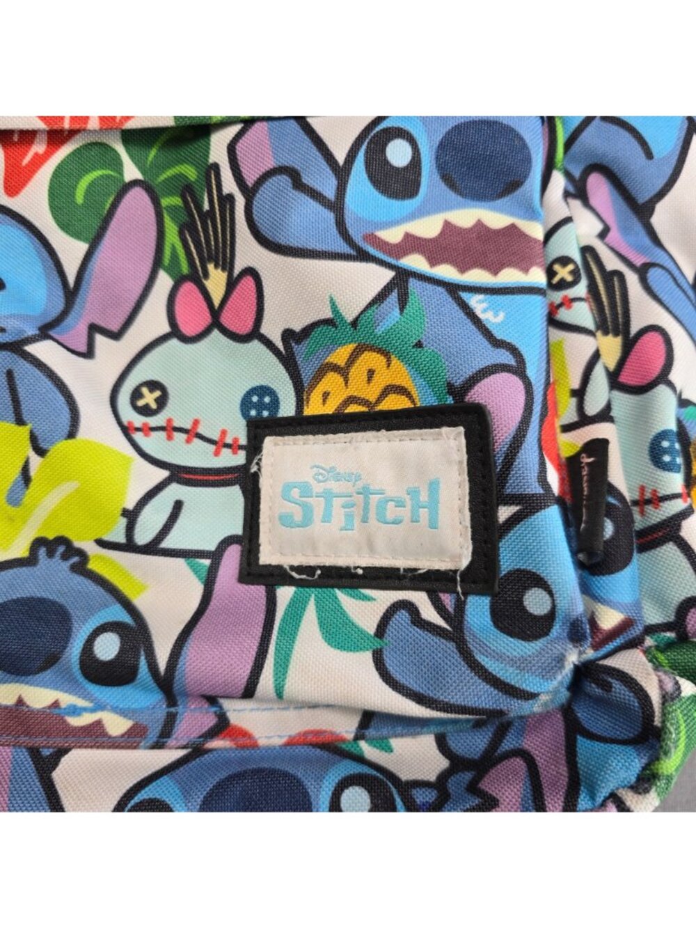 Disney Wondapop Backpack Lilo & Stitch Tropical Print Adjustable Straps Nylon - Picture 2 of 4